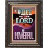 THE VOICE OF THE LORD IS POWERFUL  Scriptures Décor Wall Art  GWFAVOUR11977  "33x45"