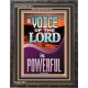 THE VOICE OF THE LORD IS POWERFUL  Scriptures Décor Wall Art  GWFAVOUR11977  