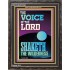 THE VOICE OF THE LORD SHAKETH THE WILDERNESS  Christian Portrait Art  GWFAVOUR11981  "33x45"