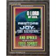 THE JOY OF SALVATION  Bible Verse Portrait  GWFAVOUR11984  