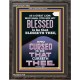 BLESSED IS HE THAT BLESSETH THEE  Encouraging Bible Verse Portrait  GWFAVOUR11994  