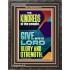 GIVE UNTO THE LORD GLORY AND STRENGTH  Scripture Art  GWFAVOUR12002  "33x45"