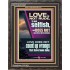 LOVE IS NOT RUDE  Biblical Paintings  GWFAVOUR12007  "33x45"