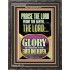 PRAISE THE LORD FROM THE EARTH  Contemporary Christian Paintings Portrait  GWFAVOUR12200  "33x45"
