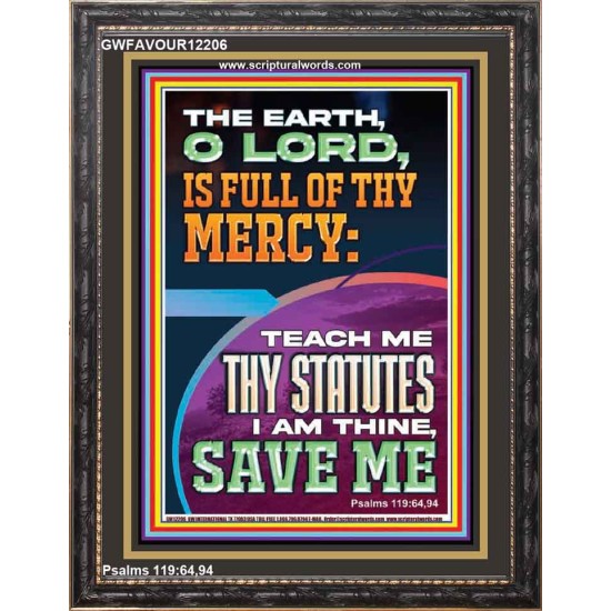 I AM THINE SAVE ME O LORD  Scripture Art Prints  GWFAVOUR12206  