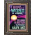 I HOPE IN THY WORD O LORD  Scriptural Portrait Portrait  GWFAVOUR12207  "33x45"