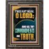 ALL THY COMMANDMENTS ARE TRUTH O LORD  Ultimate Inspirational Wall Art Picture  GWFAVOUR12217  "33x45"