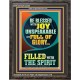 BE BLESSED WITH JOY UNSPEAKABLE  Contemporary Christian Wall Art Portrait  GWFAVOUR12239  