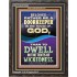 RATHER BE A DOORKEEPER IN THE HOUSE OF GOD THAN IN THE TENTS OF WICKEDNESS  Scripture Wall Art  GWFAVOUR12283  "33x45"