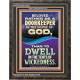 RATHER BE A DOORKEEPER IN THE HOUSE OF GOD THAN IN THE TENTS OF WICKEDNESS  Scripture Wall Art  GWFAVOUR12283  