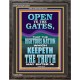 OPEN YE THE GATES  Scriptural Décor  GWFAVOUR12287  