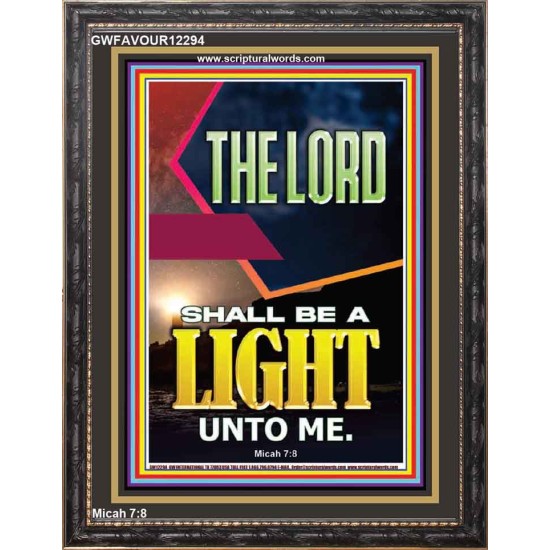 BE A LIGHT UNTO ME  Bible Verse Portrait  GWFAVOUR12294  