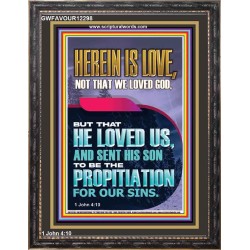 THE PROPITIATION FOR OUR SINS  Art & Wall Décor  GWFAVOUR12298  "33x45"