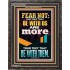 THEY THAT BE WITH US ARE MORE THAN THEM  Modern Wall Art  GWFAVOUR12301  "33x45"