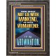 NEVER LIE WITH MANKIND AS WITH WOMANKIND IT IS ABOMINATION  Décor Art Works  GWFAVOUR12305  