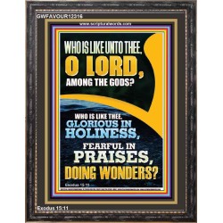 AMONG THE GODS WHO IS LIKE THEE  Custom Biblical Paintings  GWFAVOUR12316  "33x45"