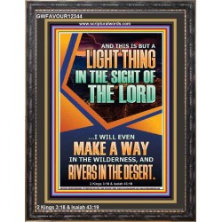 A WAY IN THE WILDERNESS AND RIVERS IN THE DESERT  Unique Bible Verse Portrait  GWFAVOUR12344  