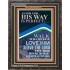 WALK IN ALL HIS WAYS LOVE HIM SERVE THE LORD THY GOD  Unique Bible Verse Portrait  GWFAVOUR12345  "33x45"