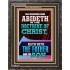 WHOSOEVER ABIDETH IN THE DOCTRINE OF CHRIST  Bible Verse Wall Art  GWFAVOUR12388  "33x45"