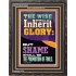 THE WISE SHALL INHERIT GLORY  Unique Scriptural Picture  GWFAVOUR12401  "33x45"