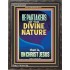 BE PARTAKERS OF THE DIVINE NATURE THAT IS ON CHRIST JESUS  Church Picture  GWFAVOUR12422  "33x45"