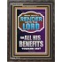 WHAT SHALL I RENDER UNTO THE LORD FOR ALL HIS BENEFITS  Bible Verse Art Prints  GWFAVOUR12996  "33x45"