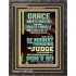 GRACE UNMERITED FAVOR OF GOD BE MODEST IN YOUR THINKING AND JUDGE YOURSELF  Christian Portrait Wall Art  GWFAVOUR13011  "33x45"