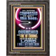 QUENCHED AS THE FIRE OF THORNS  VICTORIOUS BIBLICAL WOODEN FRAME GWFAVOUR13041  