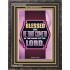 BLESSED BE HE THAT COMETH IN THE NAME OF THE LORD  Scripture Art Work  GWFAVOUR13048  "33x45"