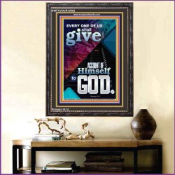 WE SHALL ALL GIVE ACCOUNT TO GOD  Ultimate Power Picture  GWFAVOUR10002  "33x45"