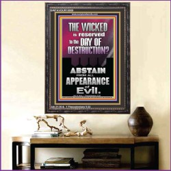 ABSTAIN FROM ALL APPEARANCE OF EVIL  Unique Scriptural Portrait  GWFAVOUR10009  