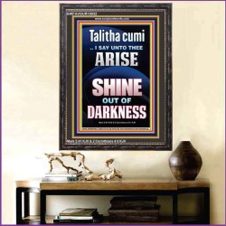 TALITHA CUMI ARISE SHINE OUT OF DARKNESS  Children Room Portrait  GWFAVOUR10032  "33x45"