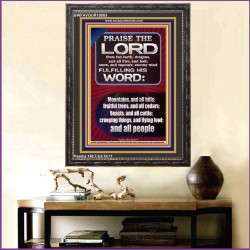 PRAISE HIM - STORMY WIND FULFILLING HIS WORD  Business Motivation Décor Picture  GWFAVOUR10053  "33x45"
