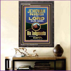 JEHOVAH NISSI IS THE LORD OUR GOD  Christian Paintings  GWFAVOUR10696  "33x45"