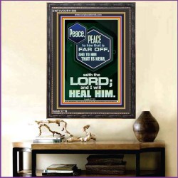 PEACE PEACE TO HIM THAT IS FAR OFF AND NEAR  Christian Wall Art  GWFAVOUR11806  "33x45"