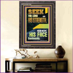 SEEK THE FACE OF GOD CONTINUALLY  Unique Scriptural ArtWork  GWFAVOUR11838  "33x45"