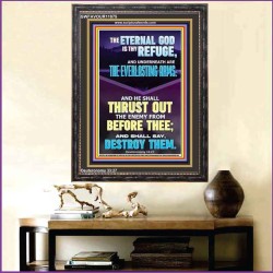 THE EVERLASTING ARMS OF JEHOVAH  Printable Bible Verse to Portrait  GWFAVOUR11875  "33x45"