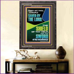 O PEOPLE SAVED BY THE LORD  Printable Bible Verse to Portrait  GWFAVOUR11876  "33x45"