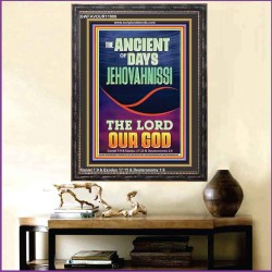 THE ANCIENT OF DAYS JEHOVAH NISSI THE LORD OUR GOD  Ultimate Inspirational Wall Art Picture  GWFAVOUR11908  "33x45"