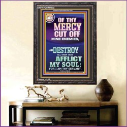 DESTROY ALL THEM THAT AFFLICT MY SOUL   Church Portrait  GWFAVOUR11932  "33x45"