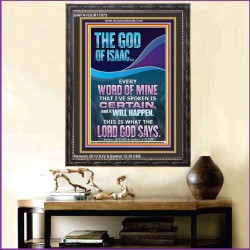 EVERY WORD OF MINE IS CERTAIN SAITH THE LORD  Scriptural Wall Art  GWFAVOUR11973  "33x45"