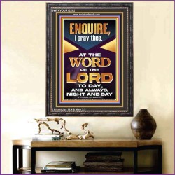 MEDITATE THE WORD OF THE LORD DAY AND NIGHT  Contemporary Christian Wall Art Portrait  GWFAVOUR12202  