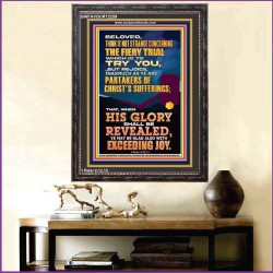 THE FIERY TRIAL WHICH IS TO TRY YOU  Christian Paintings  GWFAVOUR12259  "33x45"
