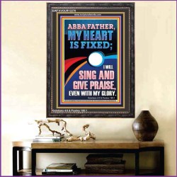 I WILL SING AND GIVE PRAISE EVEN WITH MY GLORY  Christian Paintings  GWFAVOUR12270  "33x45"