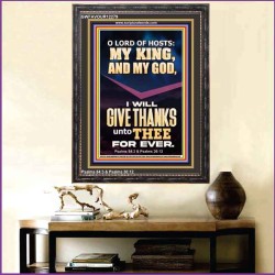 LORD OF HOSTS MY KING AND MY GOD  Christian Art Portrait  GWFAVOUR12279  "33x45"