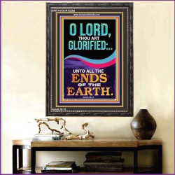 O LORD THOU ART GLORIFIED  Sciptural Décor  GWFAVOUR12292  