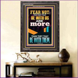 THEY THAT BE WITH US ARE MORE THAN THEM  Modern Wall Art  GWFAVOUR12301  "33x45"