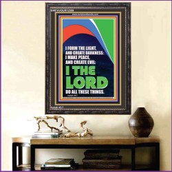 I FORM THE LIGHT AND CREATE DARKNESS  Custom Wall Art  GWFAVOUR12309  "33x45"
