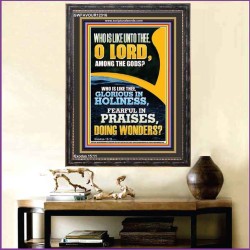 AMONG THE GODS WHO IS LIKE THEE  Custom Biblical Paintings  GWFAVOUR12316  "33x45"