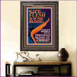 AVAILETH THYSELF WITH THE PRECIOUS BLOOD OF CHRIST  Custom Art and Wall Décor  GWFAVOUR12335  "33x45"